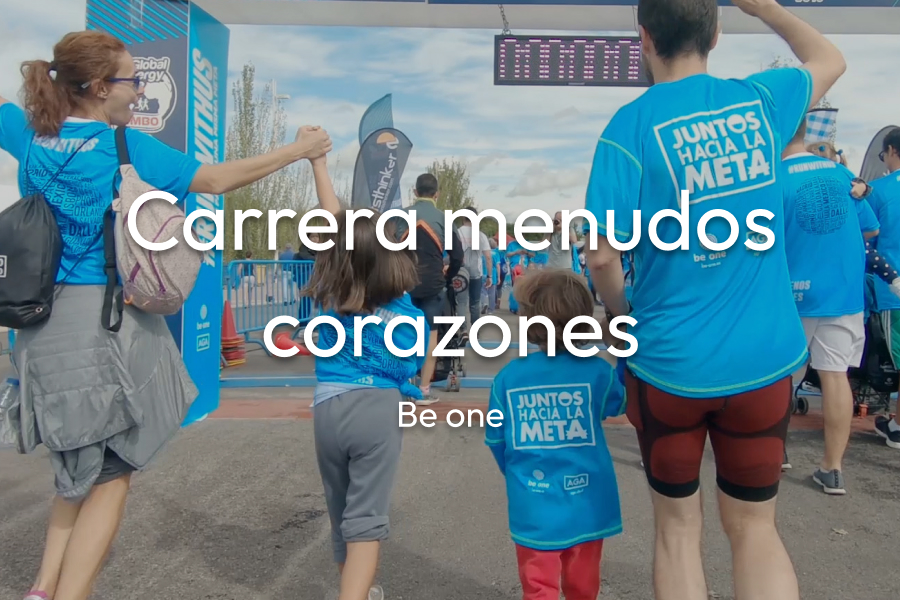 Carrera menudos corazones - Be one